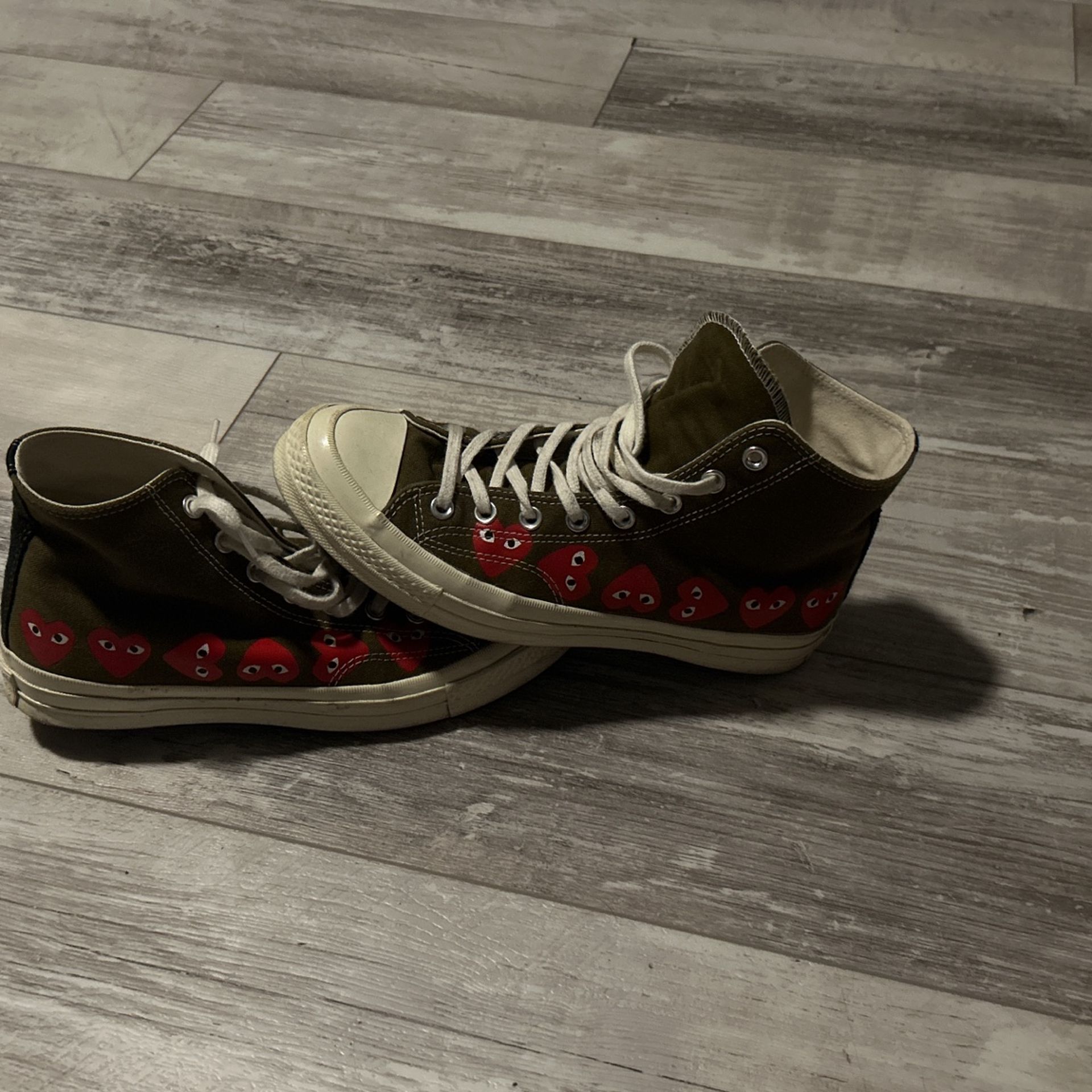 Barely Worn Cdg Converses