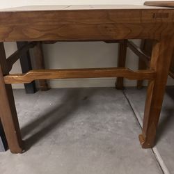 Solid Wood End Table – $10