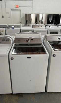 HighEfficiency Maytag Washer Top Load White