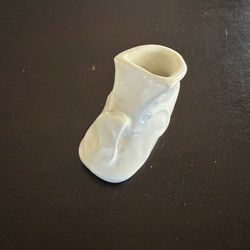 Ceramic Novelty Baby Shoe