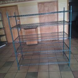 Green  Wire Shelf  60x24x65