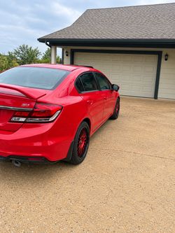 Honda Civic Si Sedan Red
