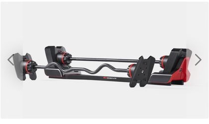 BowFlex SelectTech 2080 Adjustable Barbell with Curl Bar