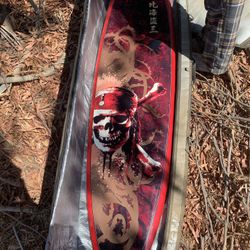 Pirates Of The Caribbean Surfboard 7’2”