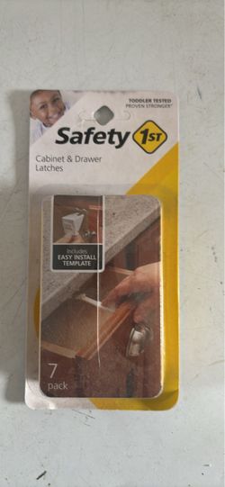 Safety 1st Cabinet & Drawer Latches 7-Pack