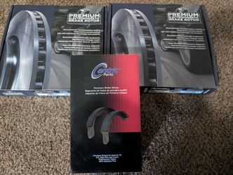 DuraGo Brake Rotors & Centric Brake Shoes Set