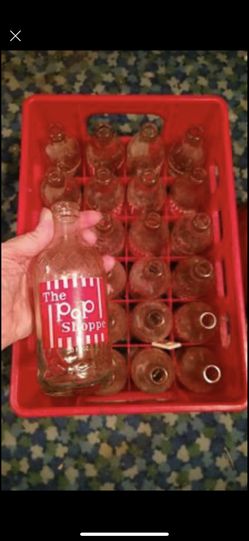 The pop shoppe vintage bottles