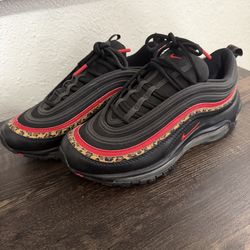 Women Nike air Max 97 university special edition Size 7.5 $80 Firm Pick Up Only cash Only
