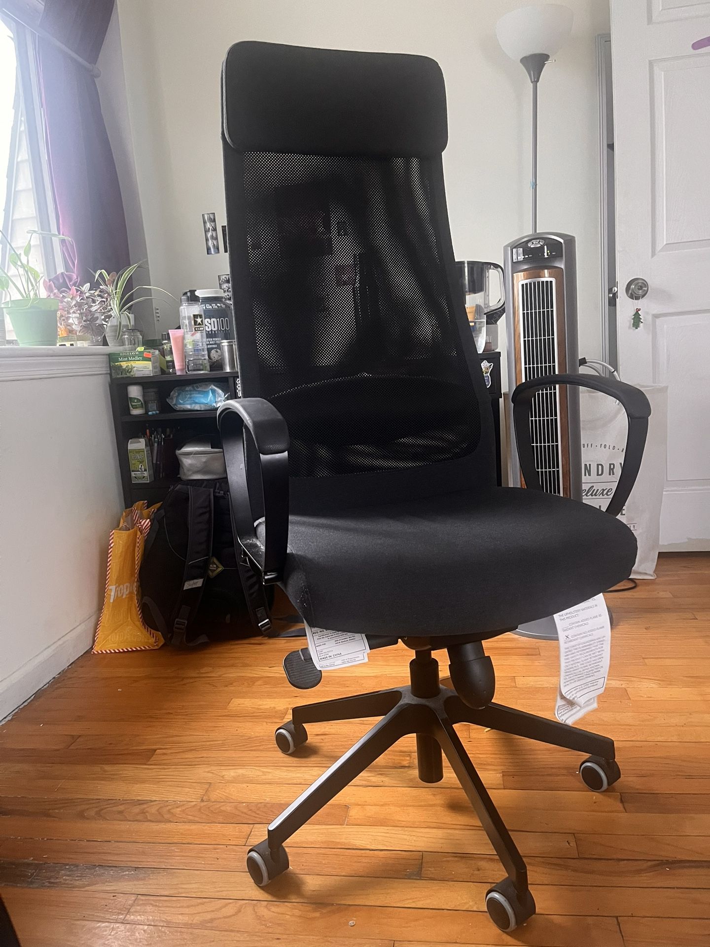 Ikea MARKUS office Chair, Vissle Dark Gray, medium