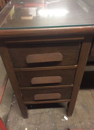 Antique Wood Desk Imperial Desk Furniture Evansville Indiana For