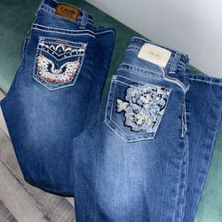 Flare Jeans (boot Cut Jeans) Size 7/8