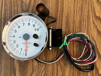 5” SunPro tachometer
