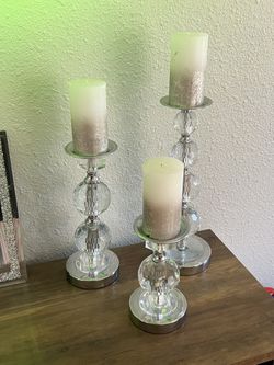 Candle Holders With Candles