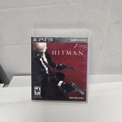 Hitman Absolutions Playstation  3 Game Clean Disc
