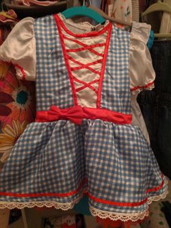 Dorothy costume 18-24 months