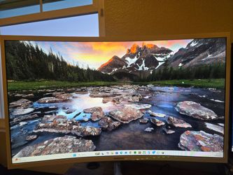 Samsung 32" curved monitor 60hz