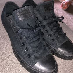 Black Converse 8.5 Mens