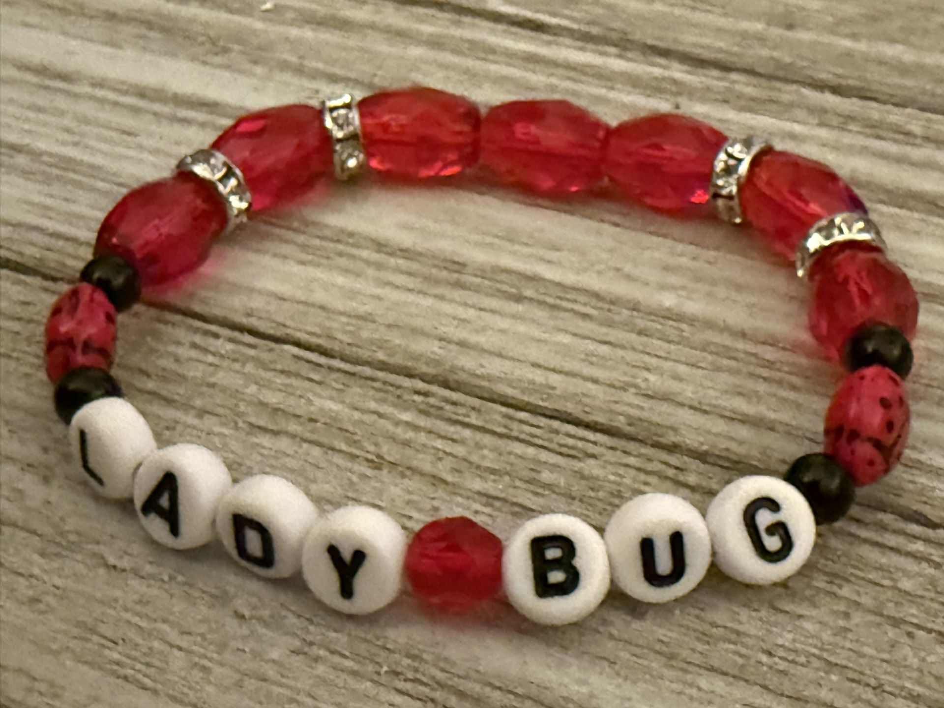 Lady Bug Bracelet 