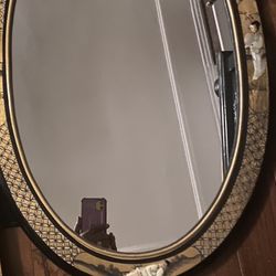 Asian Oriental Chinese Mirror & Wall Plaque