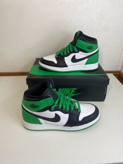 Nike Jordan Air Jordan 1 Retro High 'Green Glow' GS - FD1437-130 Size 6.5y / 8W