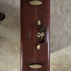 Vintage Samsonite Travel Suit Case 4951 With Keys