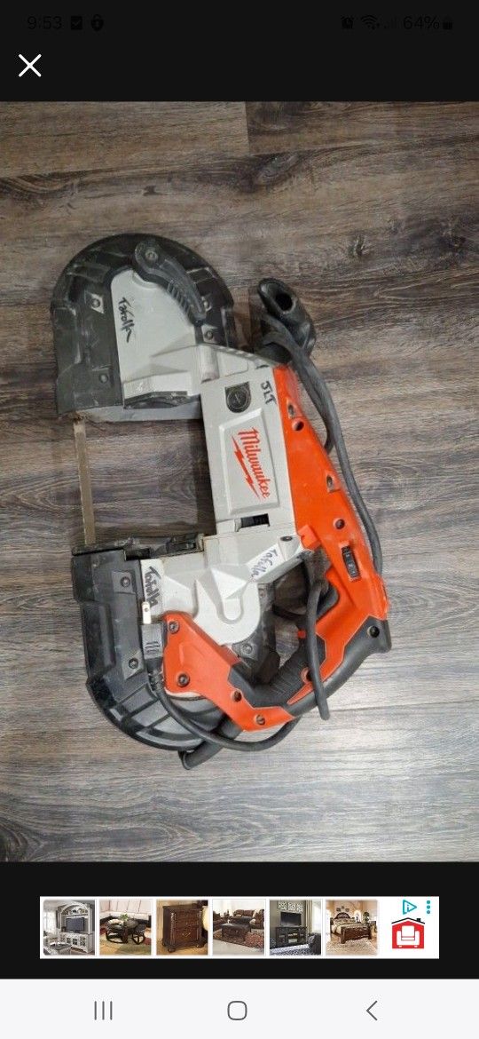 Milwaukee Band Saw