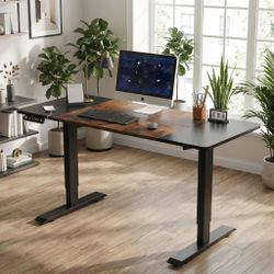 Arvo 55" Electric Standing Desk Computer Desk