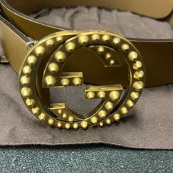 Original Brown Gucci Belt 
