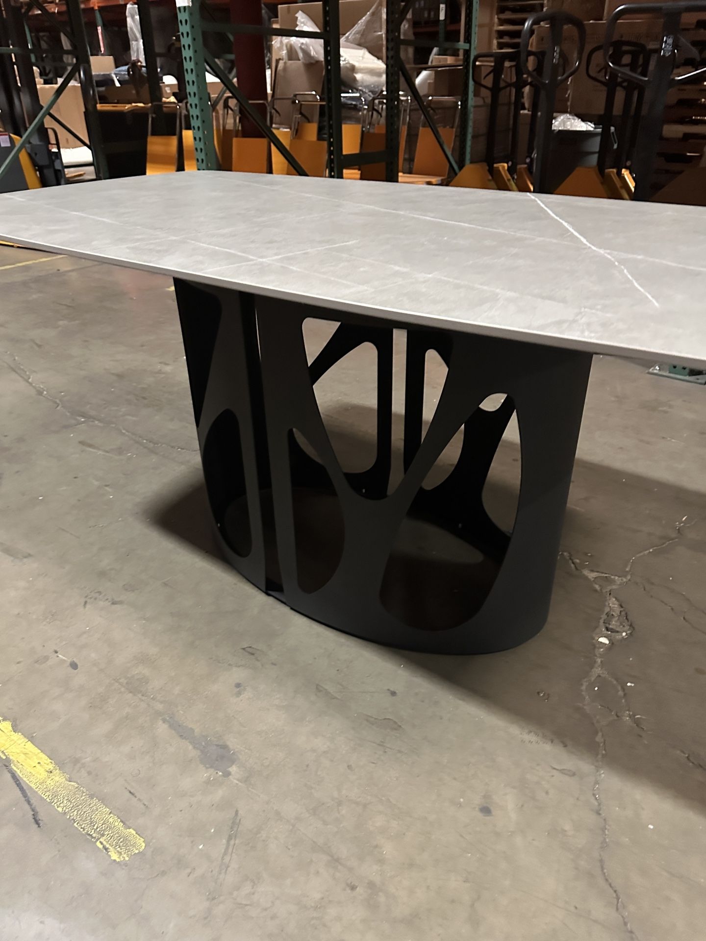 New 6’x3’ Sintered Stone Top Dining Table (chair Not Includes)