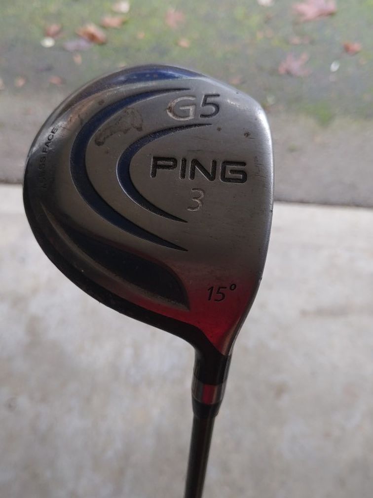 Ping G5 3 And 5 Wood.