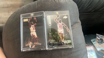 Michael Jordan Cards Both For 40