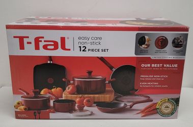 T-fal 12-pc Non-Stick Cookware Set