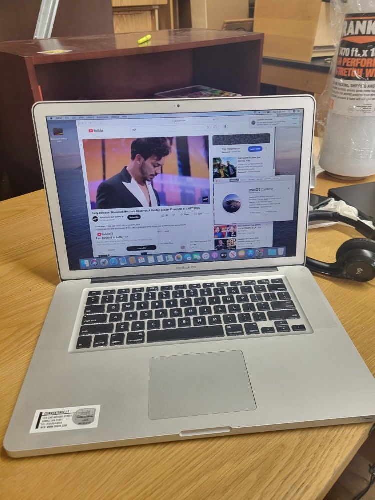 MACBOOK PRO WITH 15 INCH, CORE i7 2012 RESET AND ALL UPDATED (LAP10)