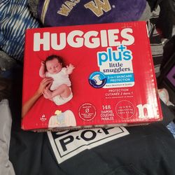 New Born Huggies Plus Diapers