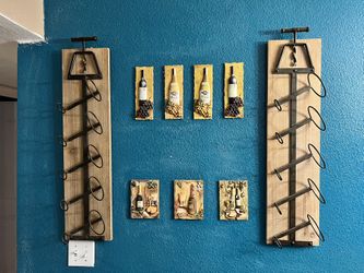 37 piece Wine Bottle Wall Decor