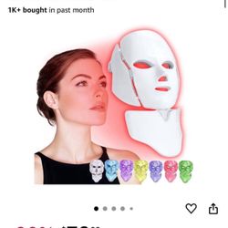 Skin care/facial skin care, mask/red light LED face mask/beauty/women
