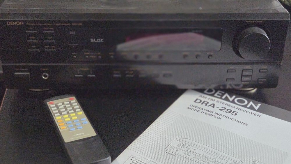 Denon DRA-295 AM-FM Stereo Receiver