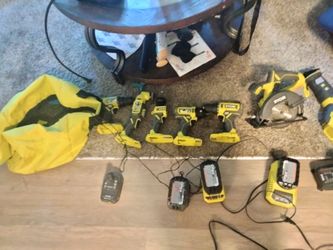 Ryobi set brand new for most part