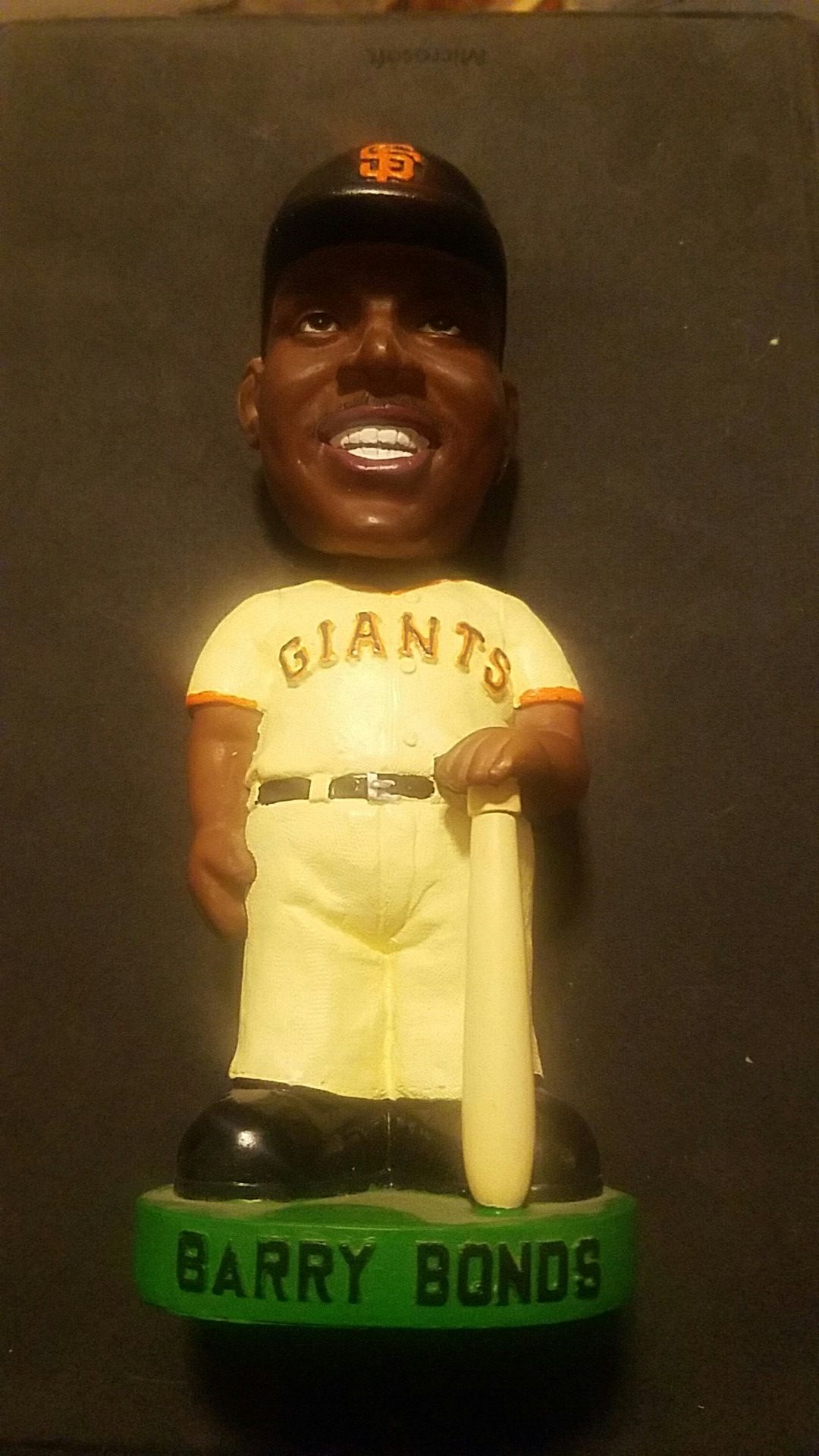 2001 Barry Bonds bobblehead, bobbie dobbies..ceramic NO BOX