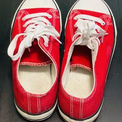 Airwalk Red Canvas Sneakers Men's Size 9