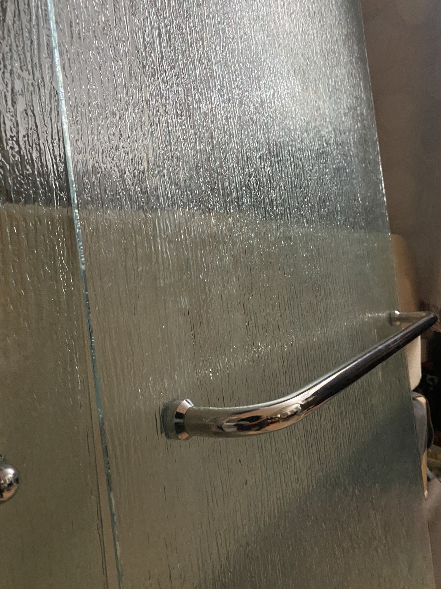 68” Tall 27” Wide Frosted Textured Glass SHOWER DOORS