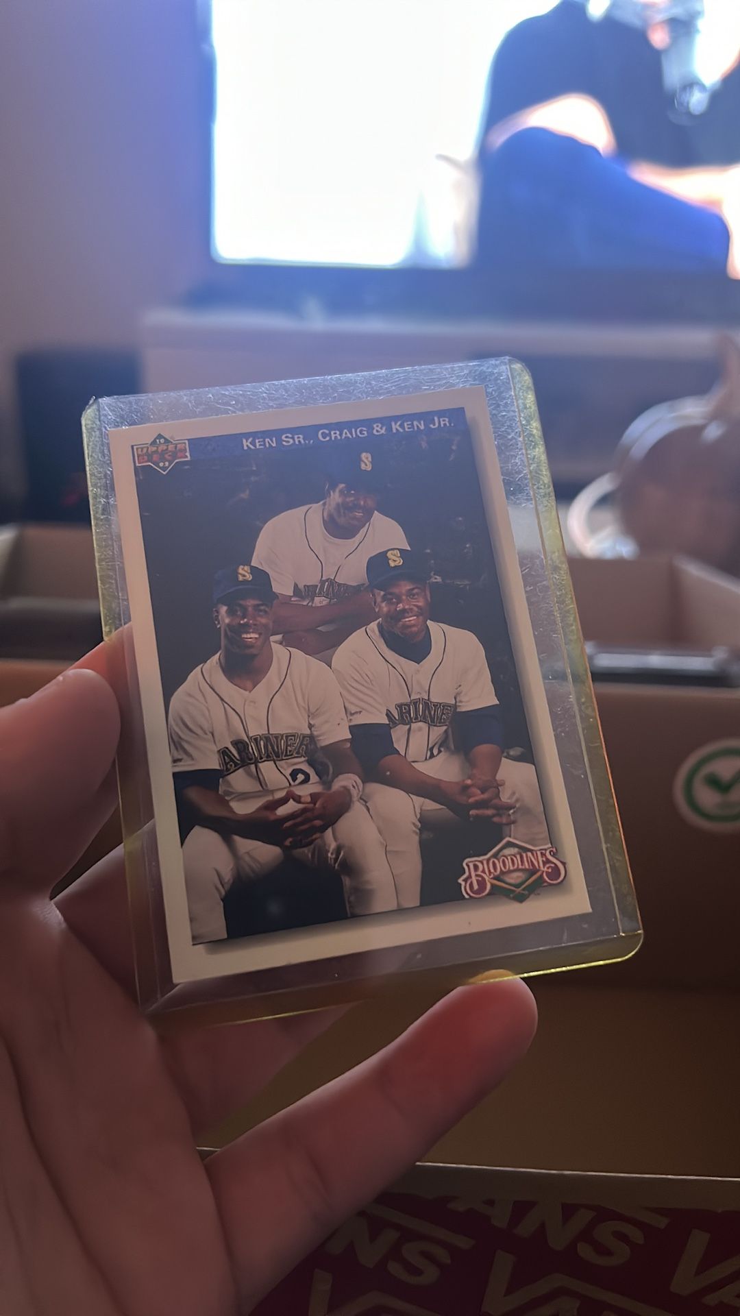MLB Upper Deck 1992 The Griffey Family #85 - Baseball card