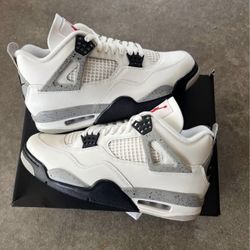 Air Jordan 4 White Cement  
