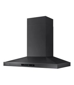Samsung Range Hood with WIFI and Bluetooth in Black Stainless Steel - 