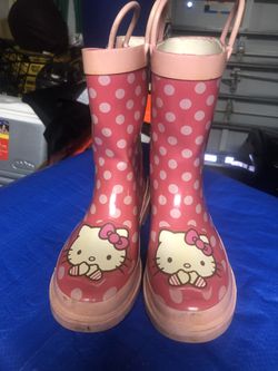Girls Hello Kitty Rainboots