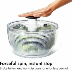 OXO Good Grips Salad Spinner Lettuce Spinner Fruit Washer Bowl 6.22Quart