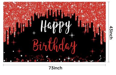 Birthday Photo Backdrop 