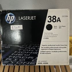OEM HP Laserjet 38A (Q1338A) Genuine Tonor Cartridge Black