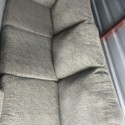(2) Three Seater sofas 