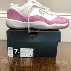 Pink snakeskin hotsell 11s for sale